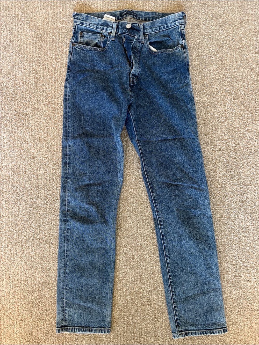 Levi's Women's Straight Jeans in Blue Denim